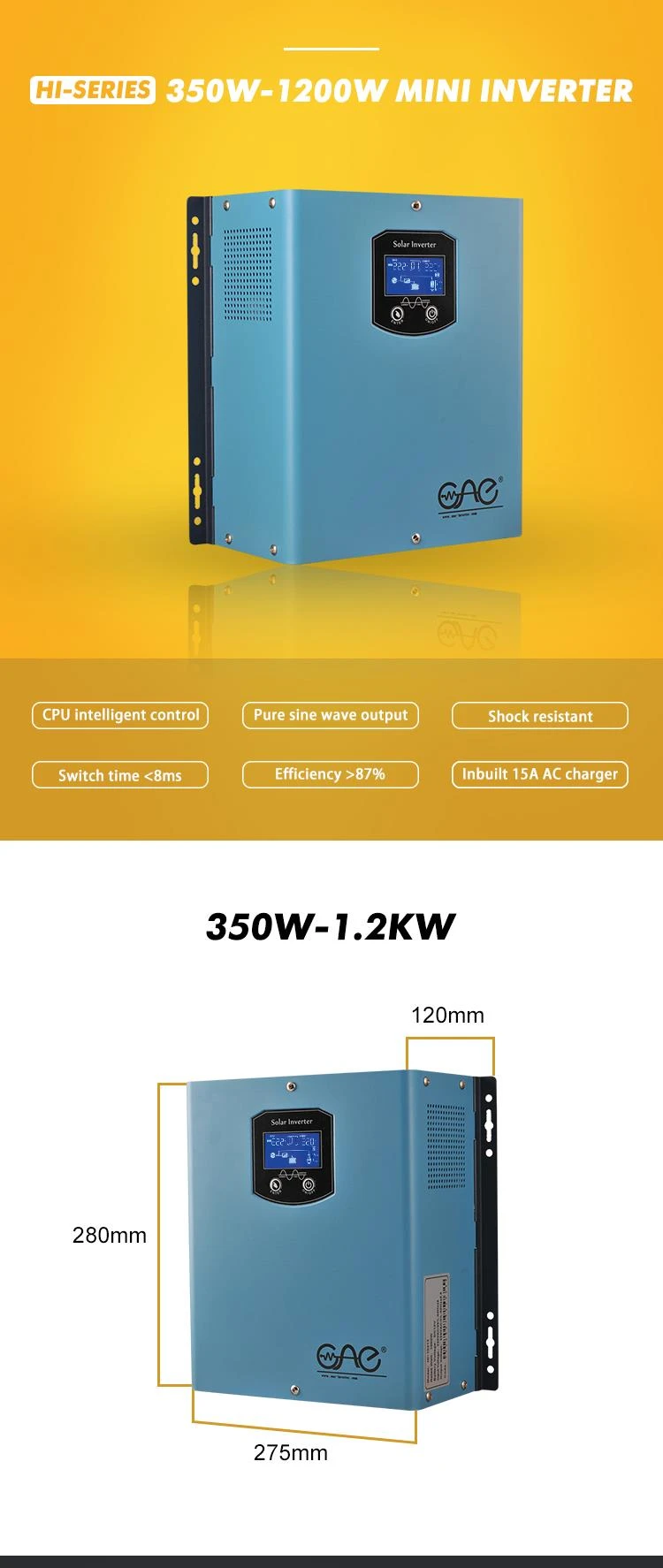 solar grid-tied inverter